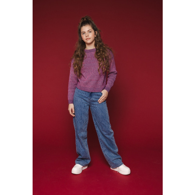 Looxs Revolution Gebreide trui pink voor meisjes in de kleur 2431-5302-286 large