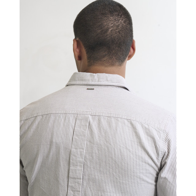 J.C. Rags Ruster casual overhemd met lange mouwen 084586-001-L large