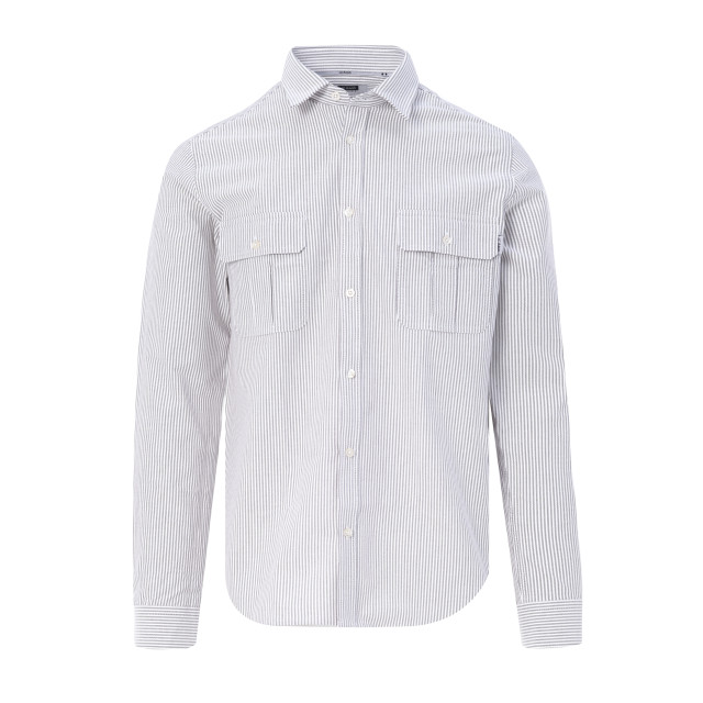 J.C. Rags Ruster casual overhemd met lange mouwen 084586-001-L large