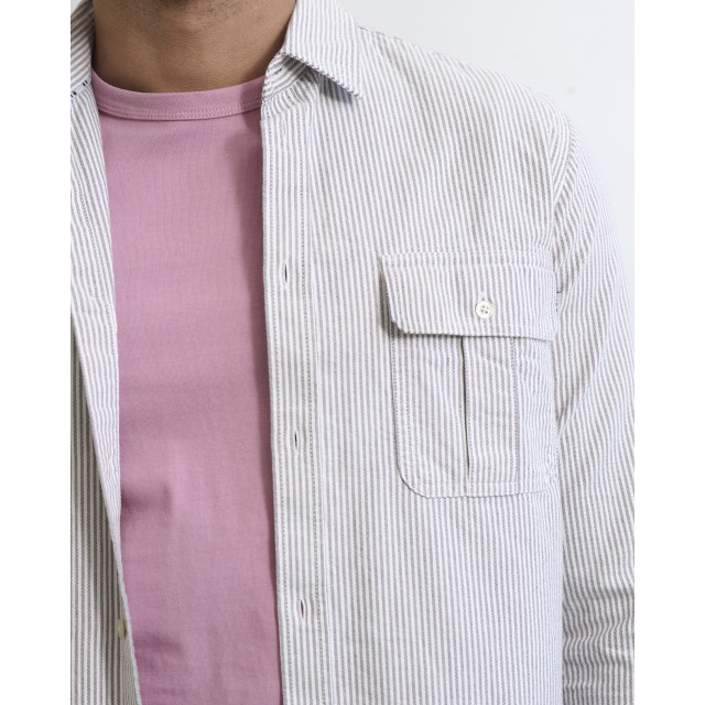 J.C. Rags Ruster casual overhemd met lange mouwen 084586-001-L large