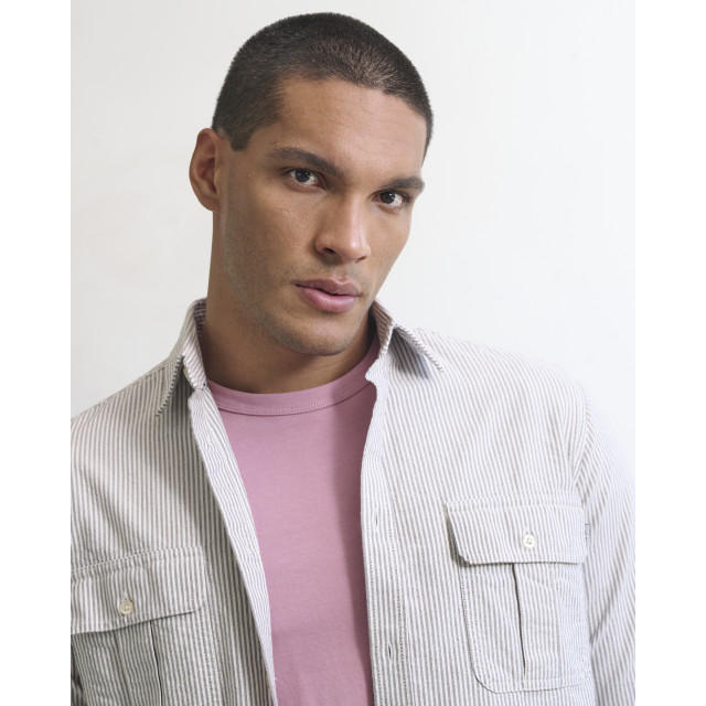 J.C. Rags Ruster casual overhemd met lange mouwen 084586-001-L large