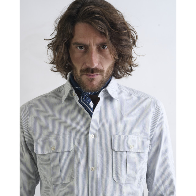 J.C. Rags Ruster casual overhemd met lange mouwen 084586-002-M large