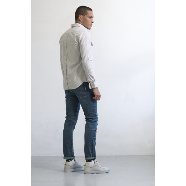 J.C. Rags Ruster casual overhemd met lange mouwen 084586-001-L large