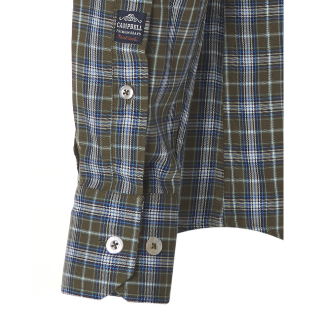 Campbell Casual overhemd met lange mouwen 077710-009-M large