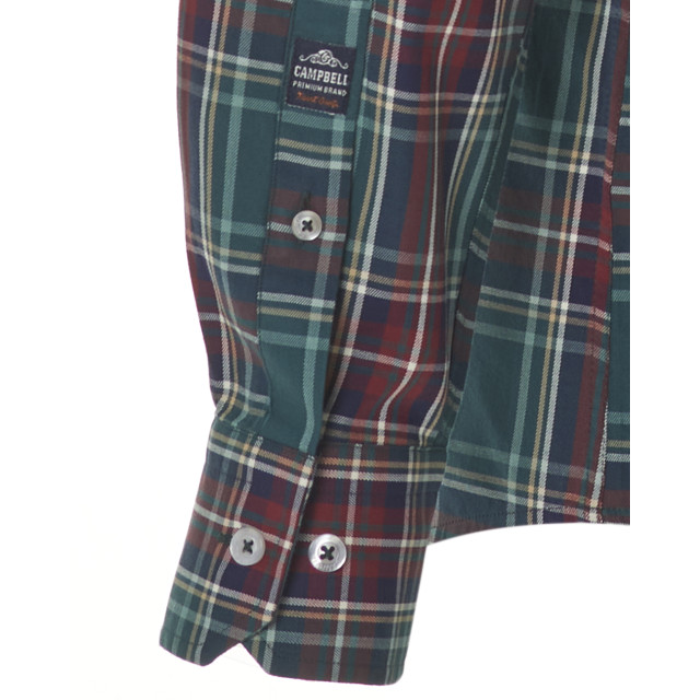 Campbell Casual overhemd met lange mouwen 077710-002-M large