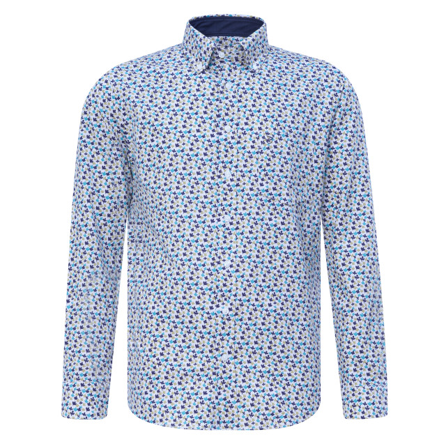 Campbell Classic casual overhemd met lange mouwen 076482-011-M large