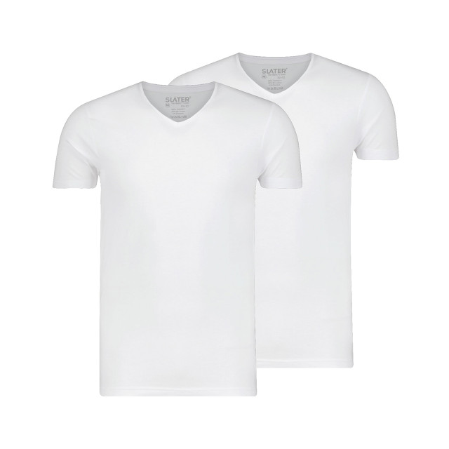 Slater 10+10 tencel 2-pack t-shirt v-neck 077670-001-XXL large