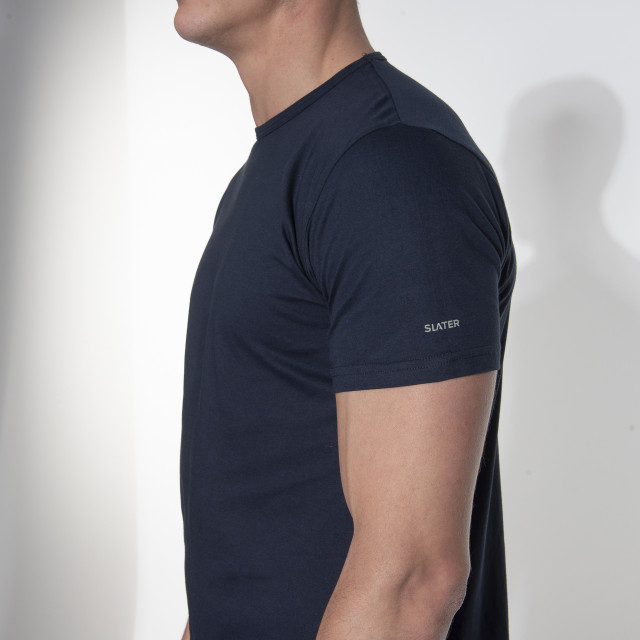 Slater Regular fit t-shirt ronde hals 2-pack 044475-000-S large