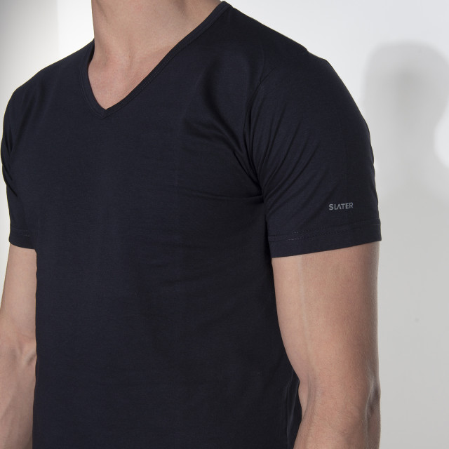 Slater Regular fit t-shirt v-hals 2-pack 044477-000-M large