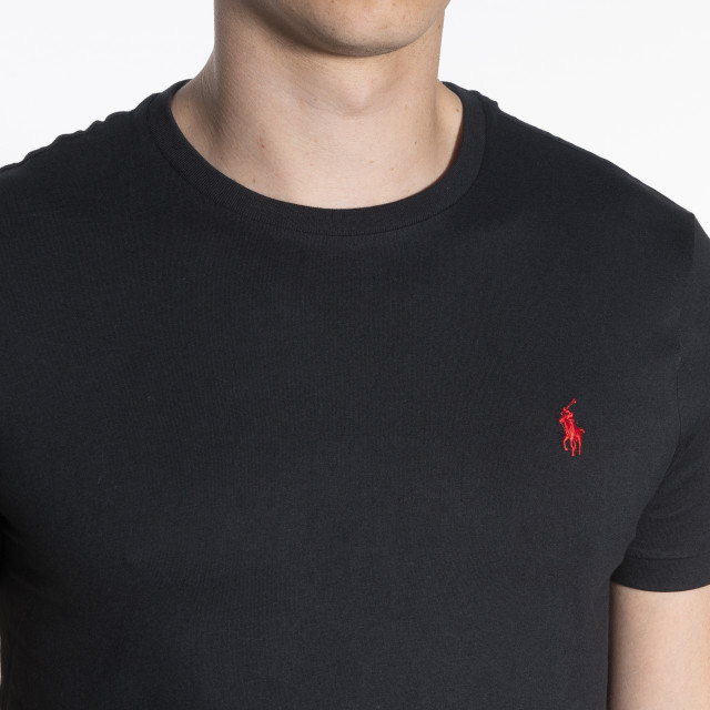 Polo Ralph Lauren Custom slim fit t-shirt met korte mouwen 047456-002-L large
