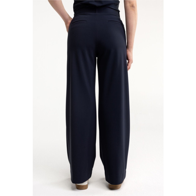 Studio Anneloes Lexie bonded trousers navy 4109.37.0131 large