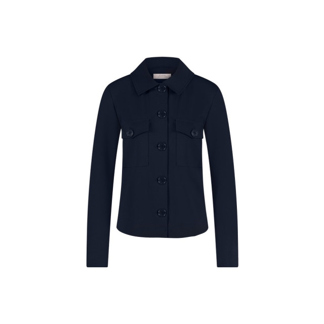 Studio Anneloes Claire bonded jacket navy 4549.37.0041 large