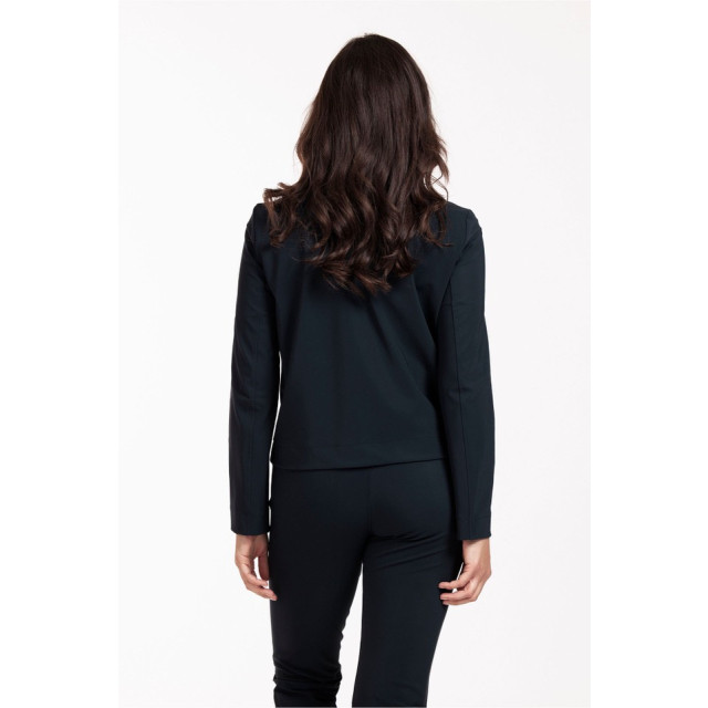 Studio Anneloes Claire bonded jacket navy 4549.37.0041 large