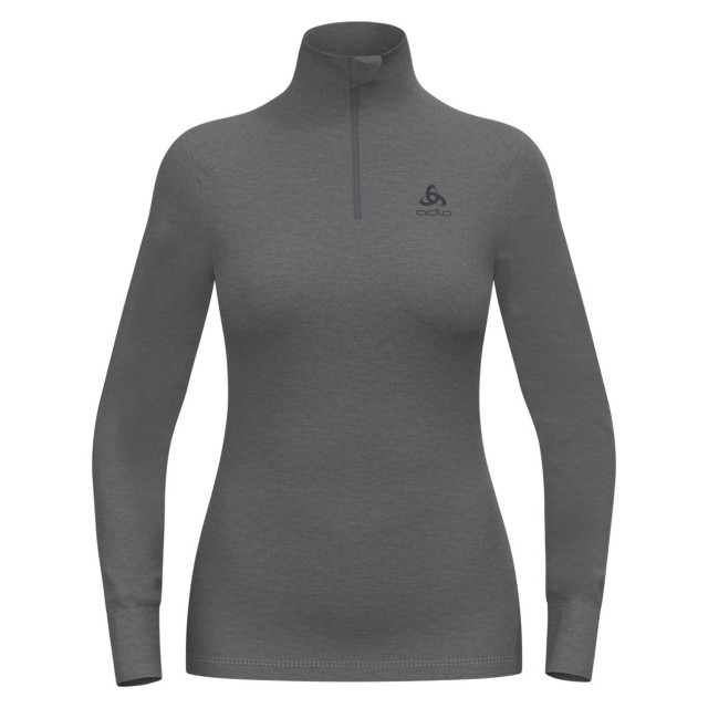 Odlo Baselayer shirt turtle neck lange mouwen halve rits active w 159081 large
