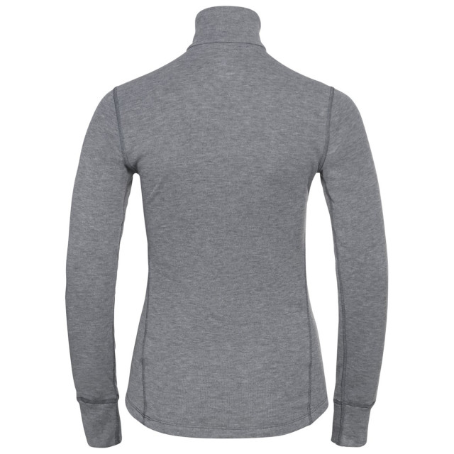 Odlo Baselayer shirt turtle neck lange mouwen halve rits active w 159081 large