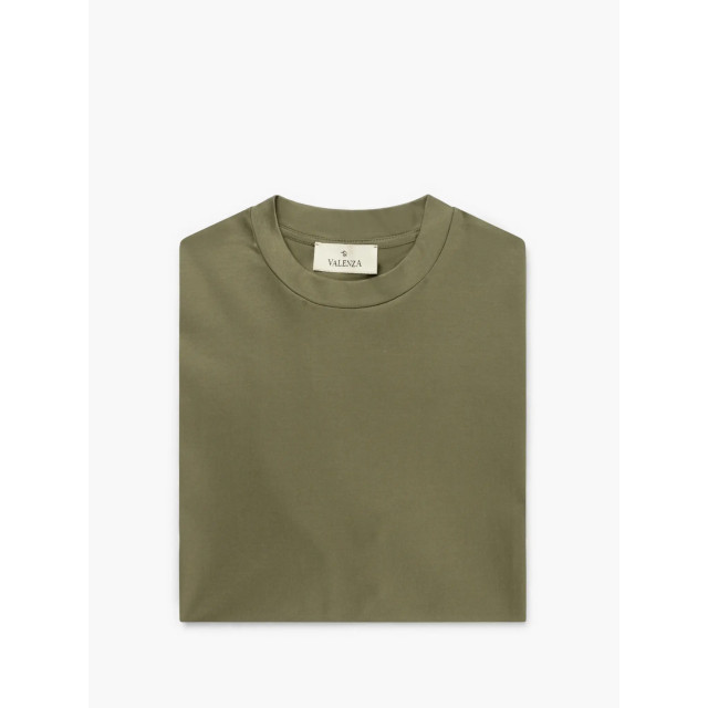 Valenza Interlock supima t-shirt army 153517161 large