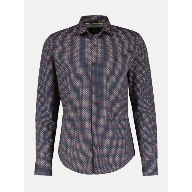 Lerros Modieus overhemd met geometrisch patroon 2481343 large