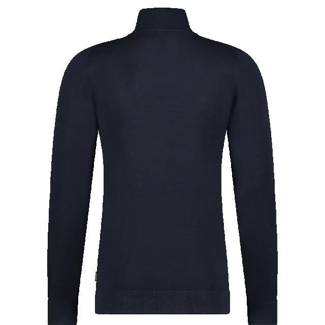 Saint Steve Cas 19480 dark navy heren zip trui Dark Navy/Cas 19480 large