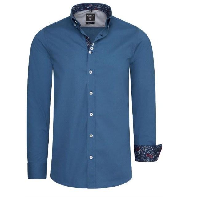 Rusty Neal italiaans heren overhemd -11030 30077-R-11030-2 large