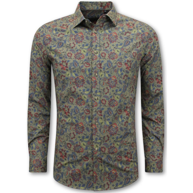 Local Fanatic Overhemden lange mouwen slim fit 5335 large