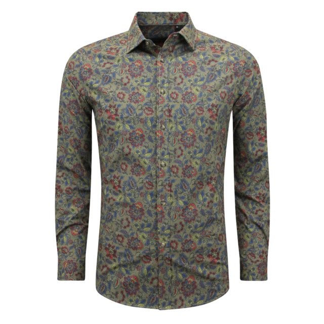 Local Fanatic Overhemden lange mouwen slim fit 5335 large