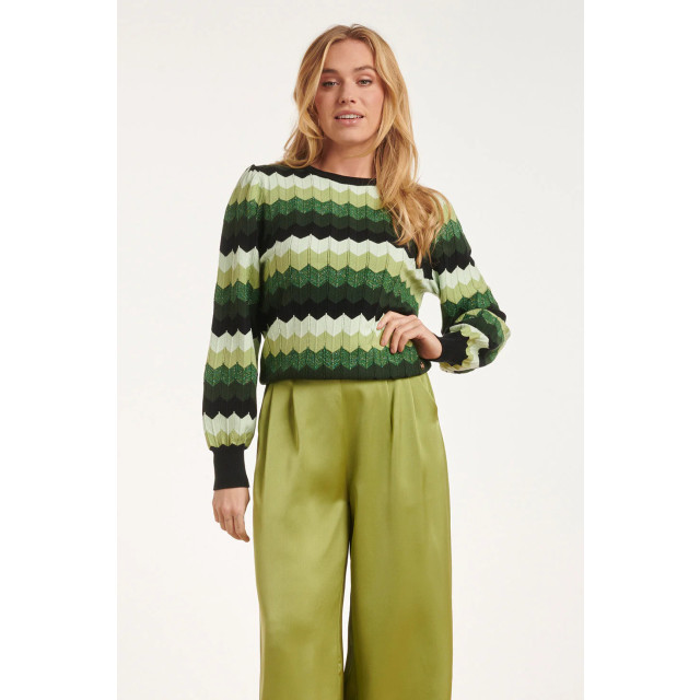 Smashed Lemon 24615 zigzag gebreide top | 24615-530-999 large