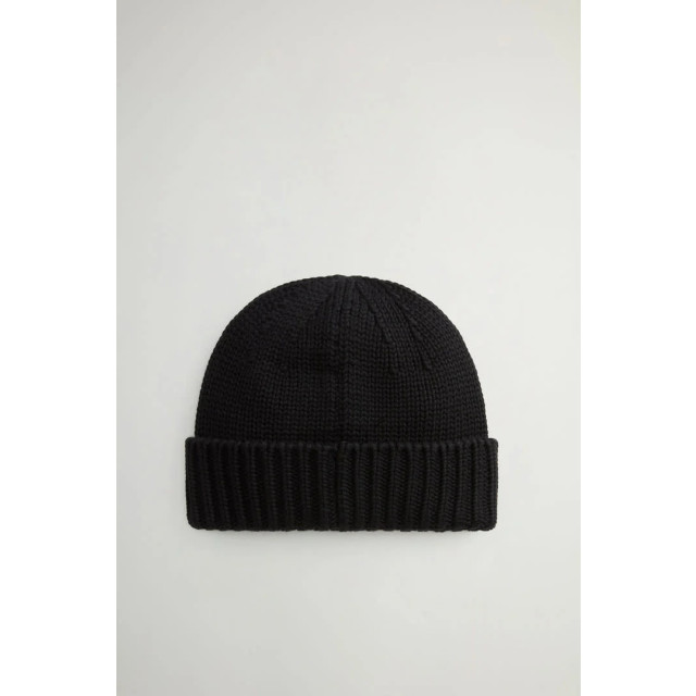 Woolrich Men merino wool logo beanie 153599232 large