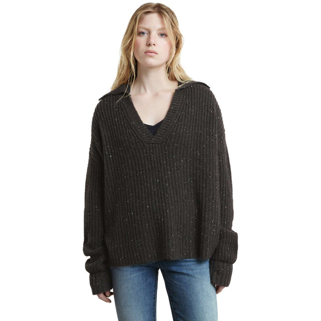 G-Star Heavy knitted loose polo wmn D25220-D890-G859 large G-Star Heavy knitted loose polo wmn D25220-D890-G859 large