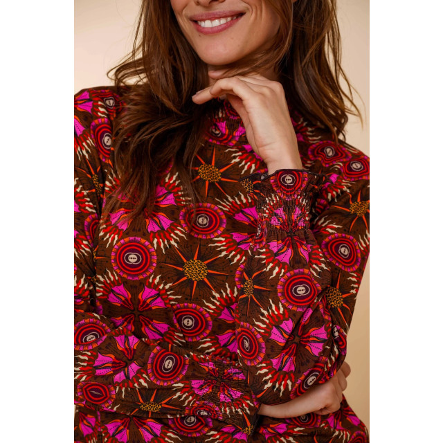 Geisha 42665-20 445 top fuchsia/camel 42665-20 445 large