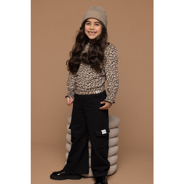 Looxs Revolution Sweat broek cargo voor meisjes in de kleur 2432-7619-099 large