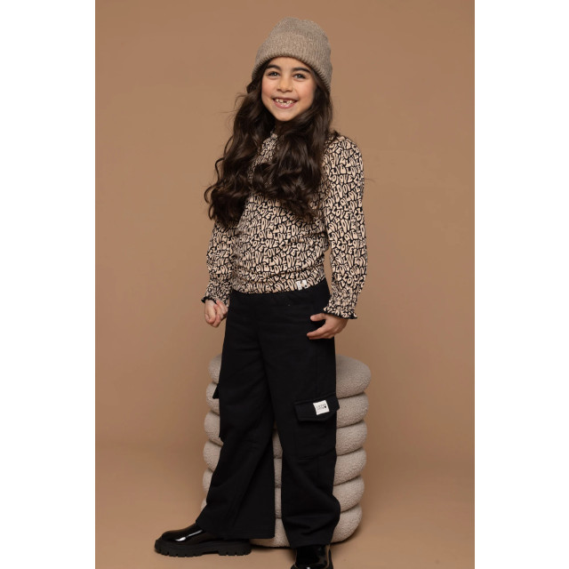 Looxs Revolution Sweat broek cargo voor meisjes in de kleur 2432-7619-099 large