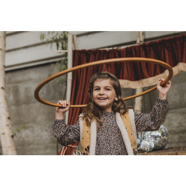 Looxs Revolution Lammy boho gilet borduursels voor meisjes in de kleur 2432-7072-517 large