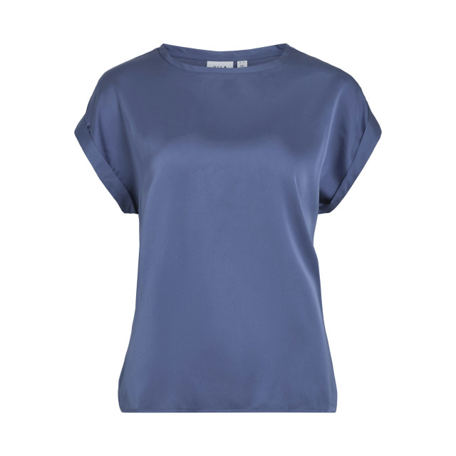 Vila Viellette s/s satin top/su noos 14059563 large