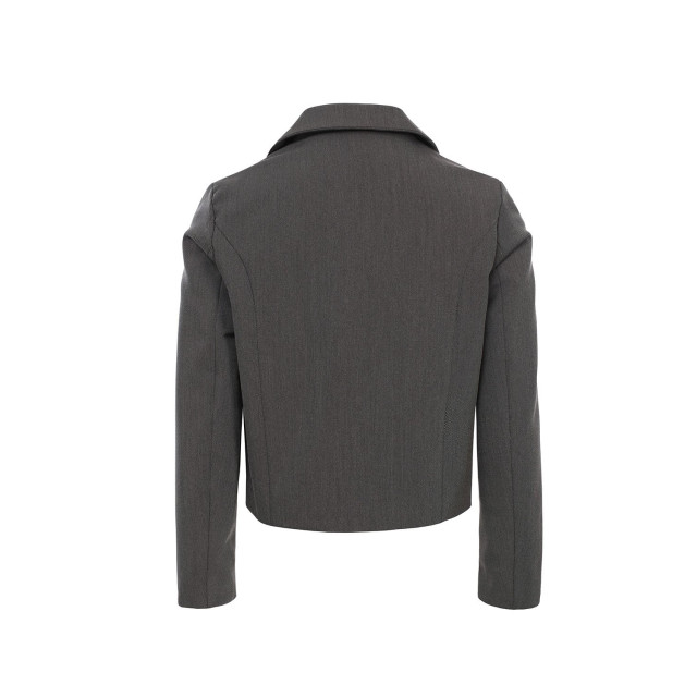 Looxs Revolution Cropped blazer grey melee voor meisjes in de kleur 2432-5048-006 large