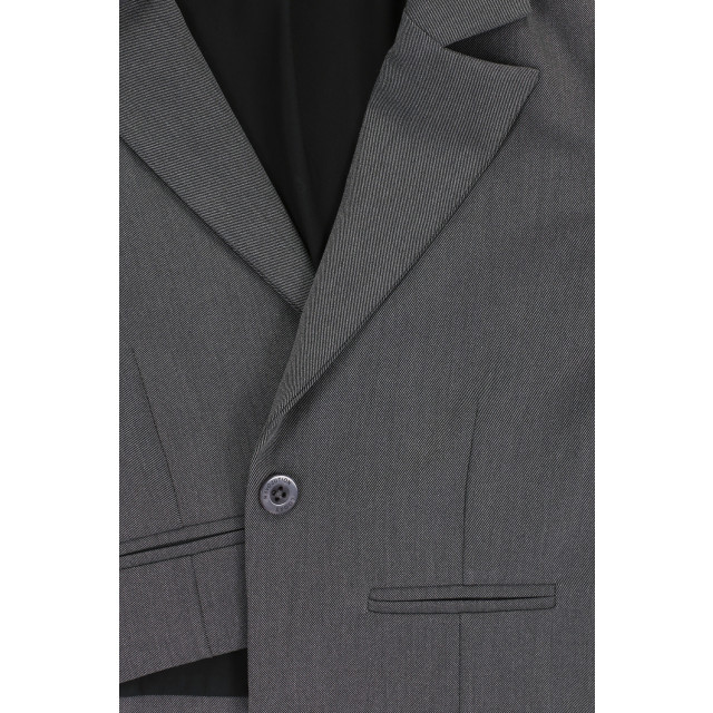 Looxs Revolution Cropped blazer grey melee voor meisjes in de kleur 2432-5048-006 large