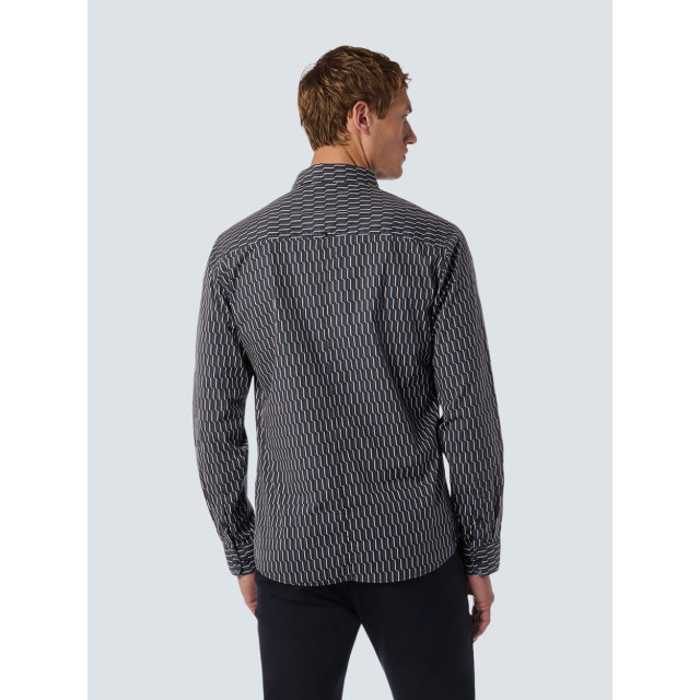 No Excess Shirt strech allover printed dessin 5309.89.0168 large