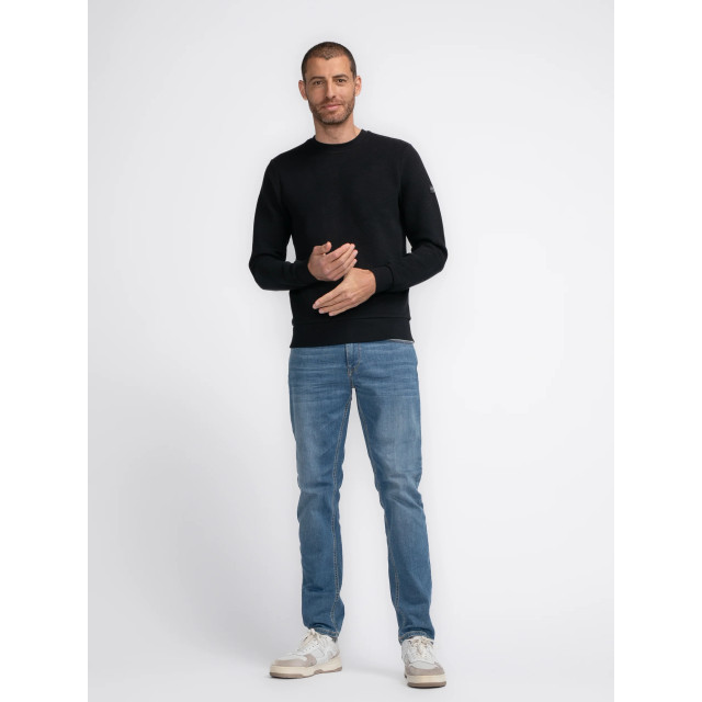 Petrol Industries Heren trui m-3040-swr314 9091 dark black Petrol M 3040 SWR314 9091DarkBlack large