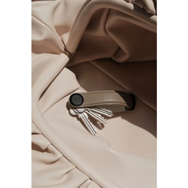 Orbitkey Pebbled leather ecru KPB2-ECR-101 large