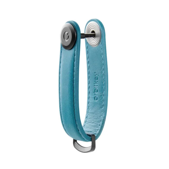 Orbitkey Crazy horse leather teal KCH2-TEL-101 large