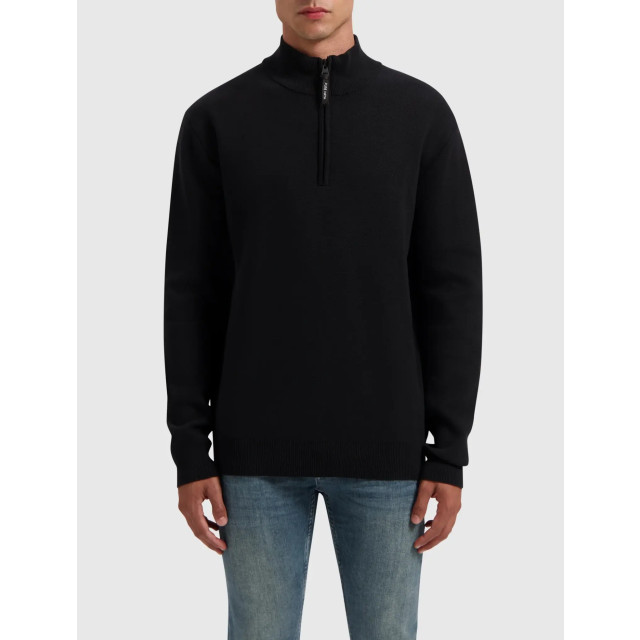 Pure Path Oversized half-zip milano knitwear sweater 153695427 large