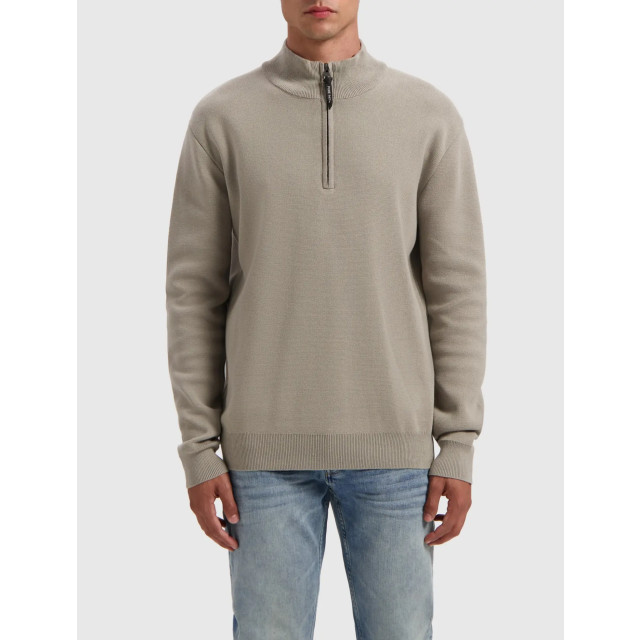 Pure Path Oversized half-zip milano knitwear sweater 153695369 large