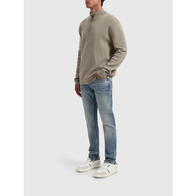 Pure Path Oversized half-zip milano knitwear sweater 153695369 large