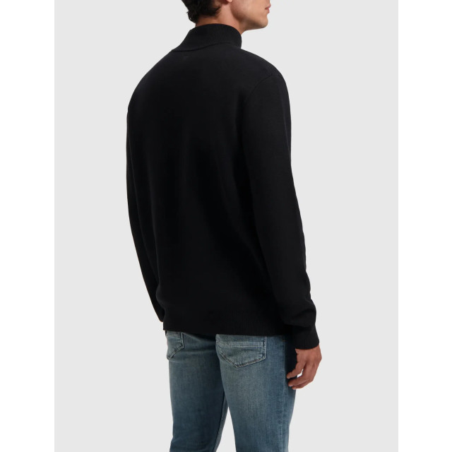 Pure Path Oversized half-zip milano knitwear sweater 153695427 large