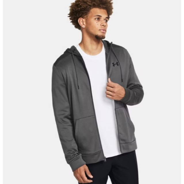 Under Armour Ua armour fleece fz hoodie-gry 1373357-025 Under Armour ua armour fleece fz hoodie-gry 1373357-025 large