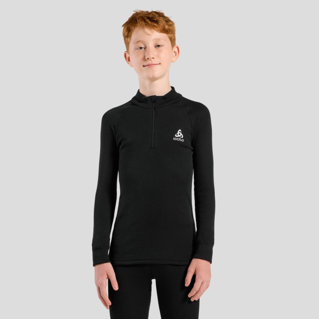 Odlo Shirt turtle neck lange mouwen halve rits active w 159249 large