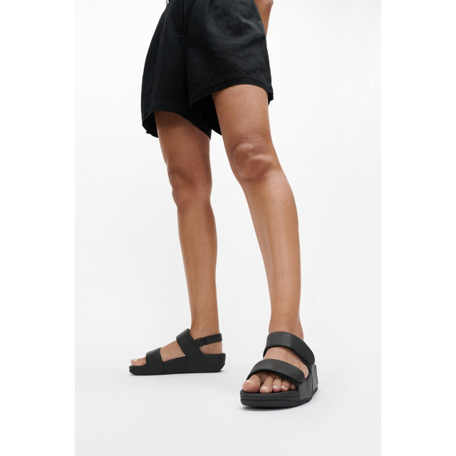 FitFlop Lulu adjustable leather back-strap sandals FV8 large
