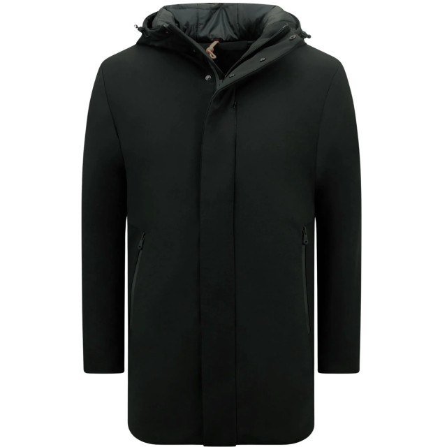 Enos Nette klassieke parka jas met capuchon 8927 QQC-8927-1 large
