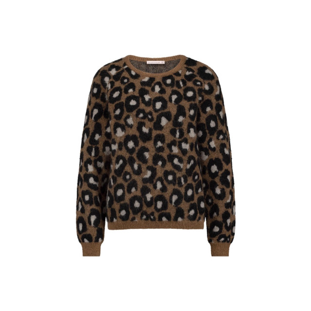 Studio Anneloes Nino mohair leopard pullover dessin 4219.79.0068 large