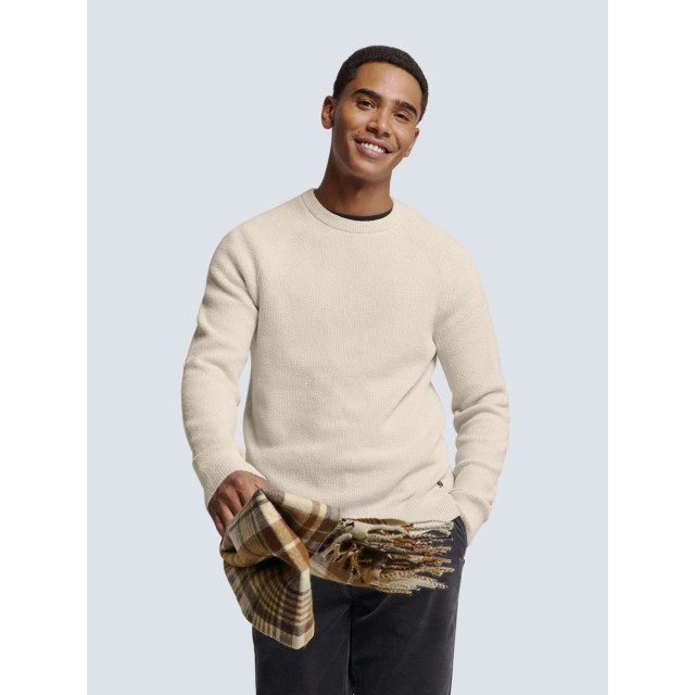 No Excess Pullover crewneck ribknit super sof cement 25210815-122 large