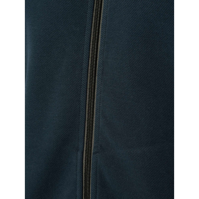 No Excess Sweater full zipper twill jacquard night 25100823SN-078 large